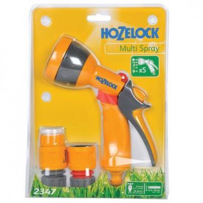 Hozelock Multi Spray Gun and Fittings Set